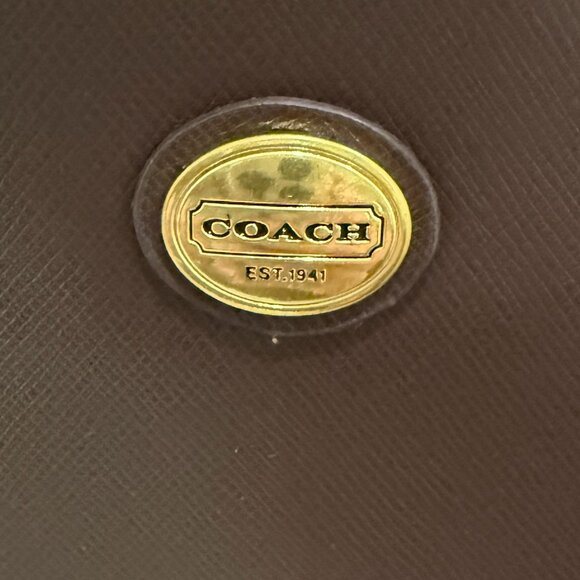 COACH Peyton Shoulder Tote Bag Saffiano Leather 27349 - Picture 13 of 14